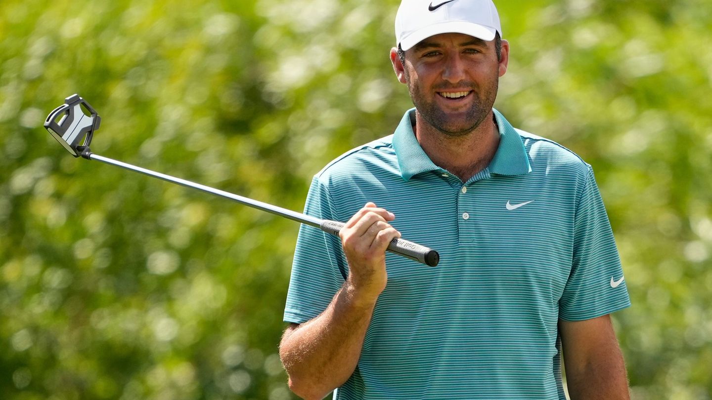 Major-Turnier: PGA Championship: Scheffler mit Golf-Gala an die Spitze