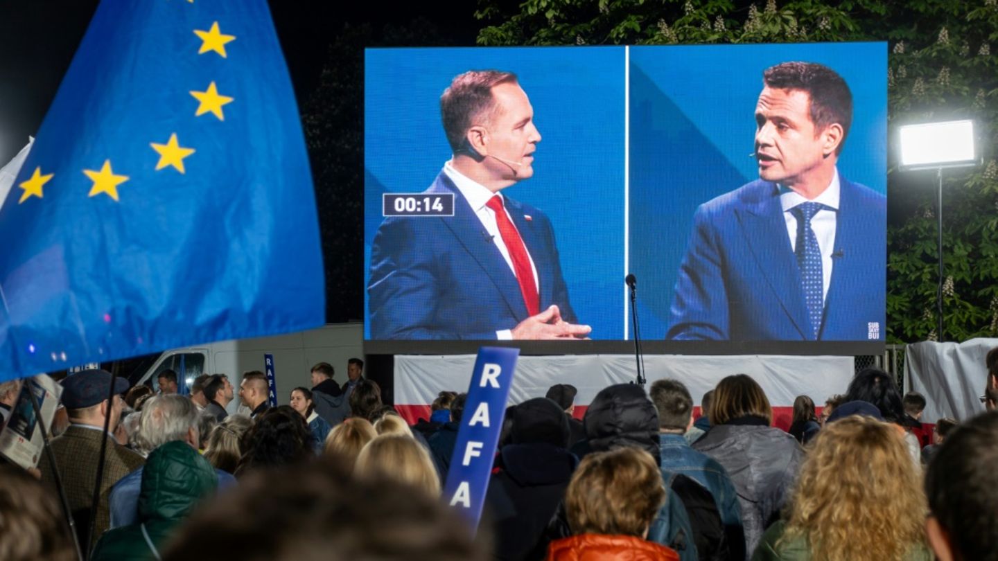 Nachwahlbefragung: Pro-europäischer Kandidat bei Präsidentschaftswahl in Polen knapp vorn