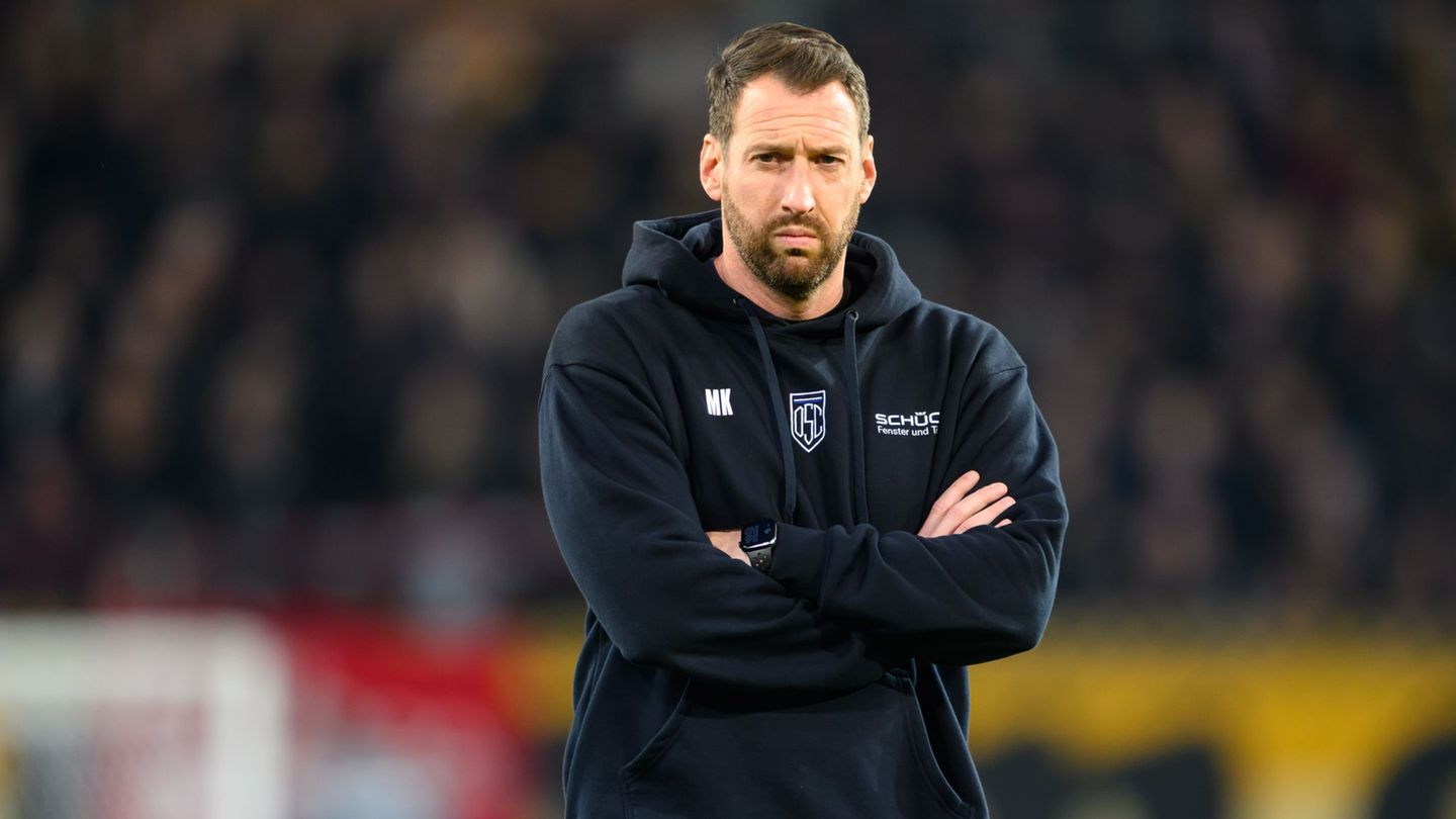 Bielefeld gegen Stuttgart: Arminia-Coach Kniat berichtet von Hass-Kommentaren