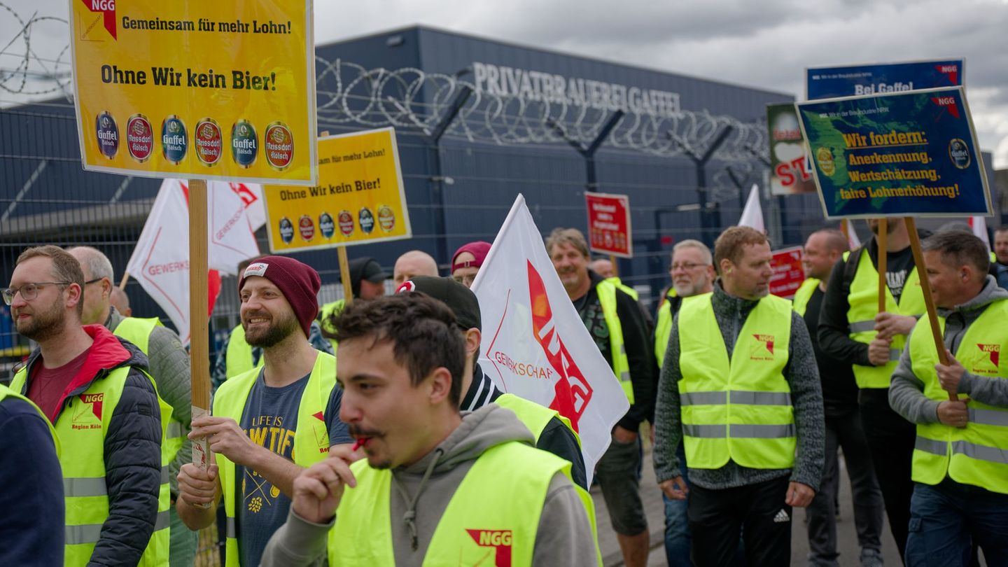 Bier: Warnstreik bei Brauereien Gaffel und Reissdorf