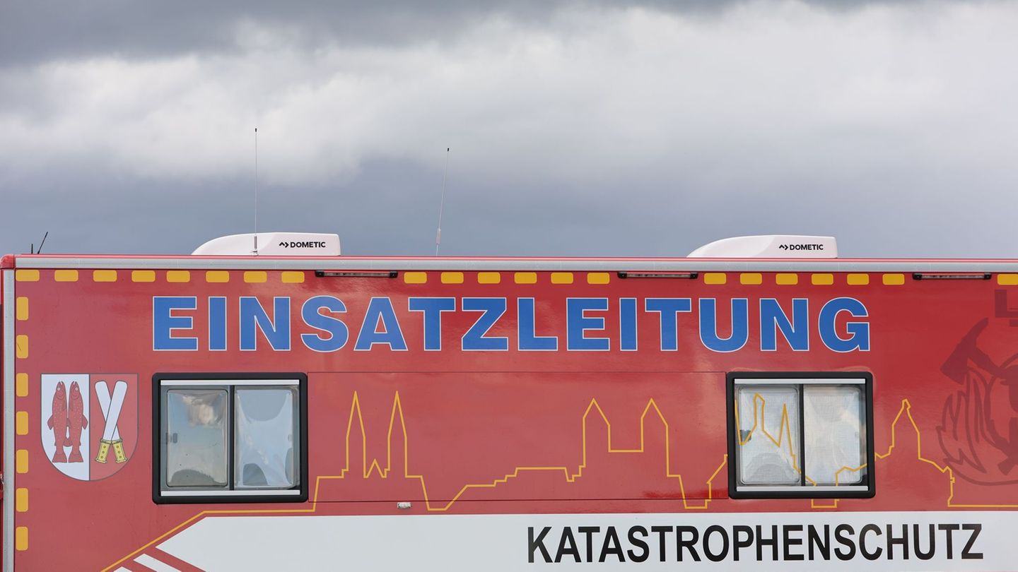 Katastrophenschutz: Katastrophenschutzübung im Landkreis Mittelsachsen