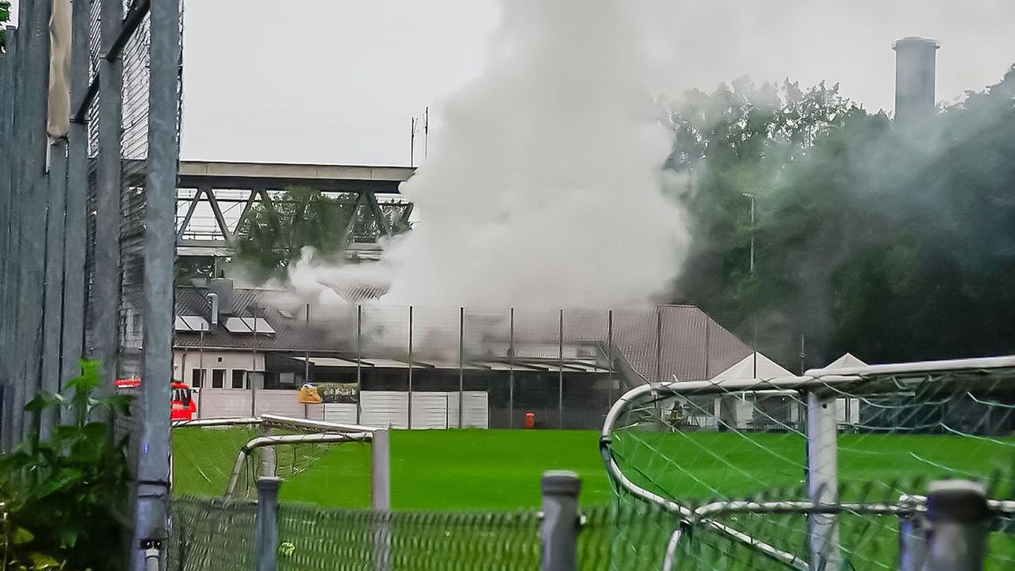 Schneller Einsatz: Brand in Sportvereinsgebäude in Bad Cannstatt