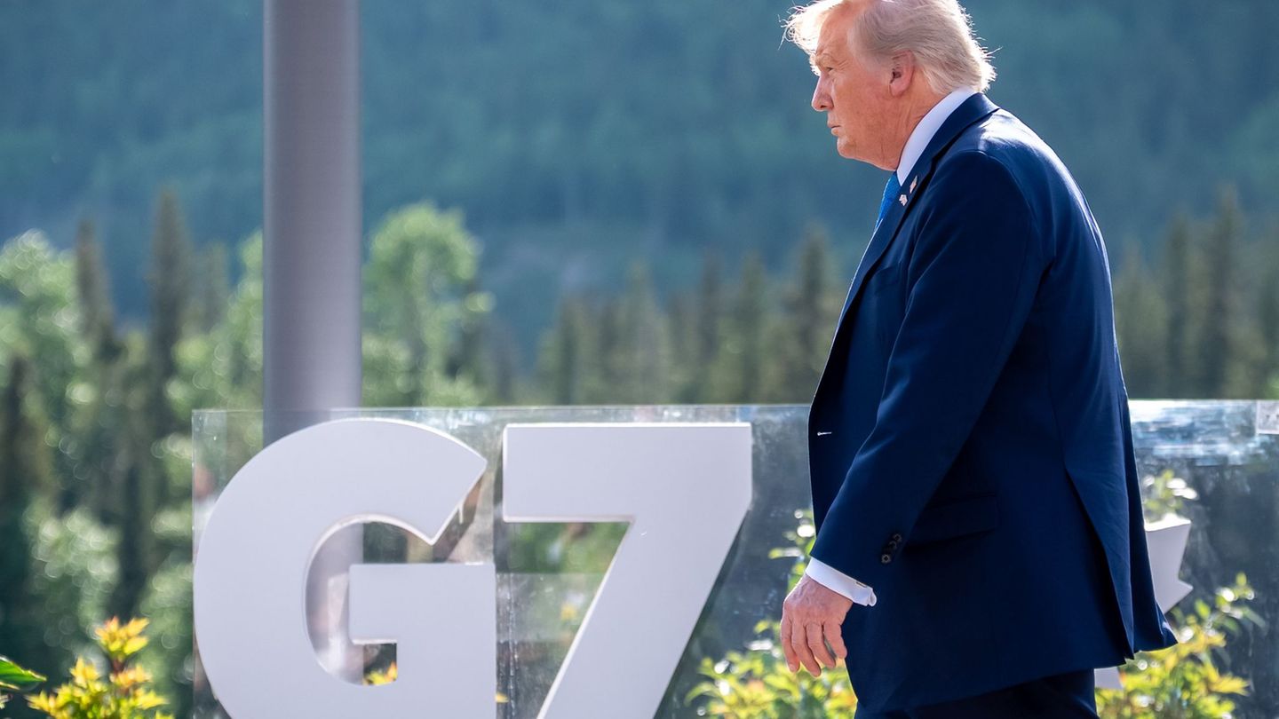 International: Da waren es nur noch sechs: Trump verlässt G7-Gipfel